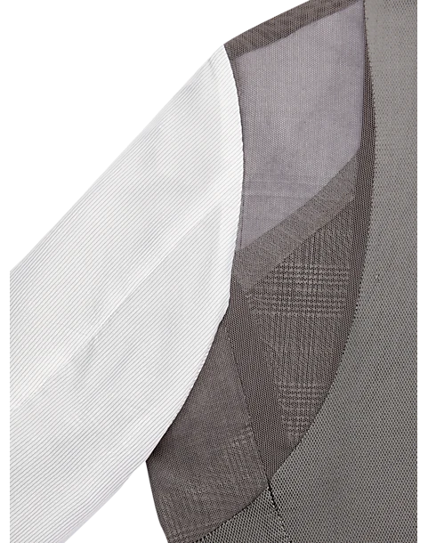 Awearness Kenneth Cole Gray Plaid Slim Fit Sport Coat 4 Awearness Kenneth Cole Gray Plaid Slim Fit Sport Coat - Image 4