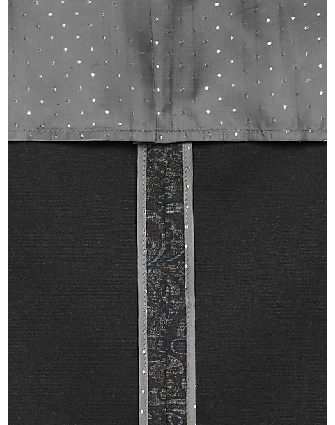 Michael Strahan Classic Fit Scuba Knit Sport Coat, Black 4 Michael Strahan Classic Fit Scuba Knit Sport Coat, Black - Image 4