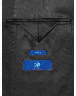 Egara Slim Fit Shawl Lapel Dinner Jacket, Silver Jacquard -Quality Clothing Store MW40 15NT 74 EGARA LT GRAY JACQUARD ALT2