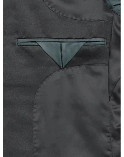 After Hours Slim Fit Satin Peak Lapel Dinner Jacket, Green Paisley -Quality Clothing Store MW40 160D 35 AFTER HOURS GREEN BLACK ALT2