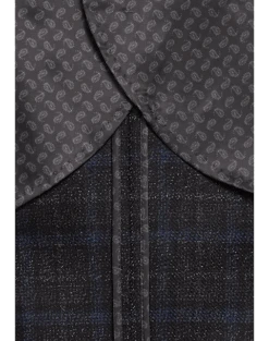 Joseph Abboud Slim Fit Sport Coat, Charcoal Windowpane Plaid -Quality Clothing Store MW40 165W 66 JOSEPH ABBOUD CHARCOAL WINDOWPANE ALT5