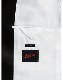 Egara Slim Fit Peak Lapel Double Breasted Dinner Jacket, White -Quality Clothing Store MW40 16DC 25 EGARA WHITE ALT2