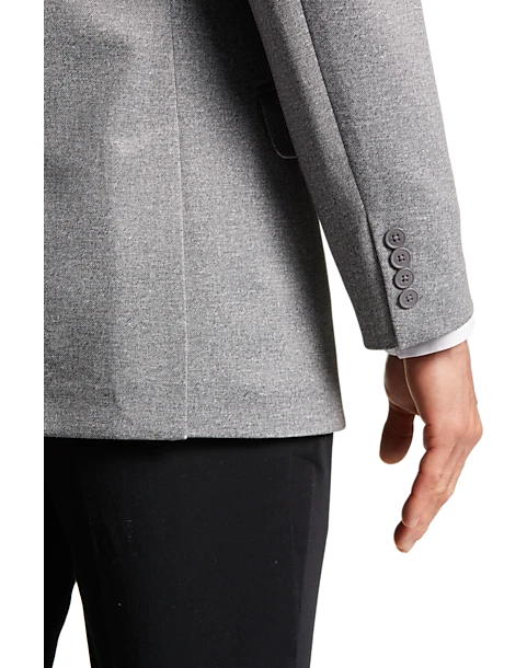 Michael Strahan Classic Fit Notch Lapel Sport Coat, Gray 2 Michael Strahan Classic Fit Notch Lapel Sport Coat, Gray - Image 2