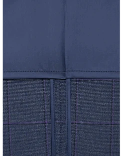 Pronto Uomo Modern Fit Notch Lapel Sport Coat, Blue Windowpane Plaid -Quality Clothing Store MW40 16JT 67 PRONTO UOMO BLUE WINDOWPANE ALT5