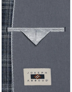 Joseph Abboud Modern Fit Notch Lapel Sport Coat, Blue Plaid 7 Joseph Abboud Modern Fit Notch Lapel Sport Coat, Blue Plaid -Quality Clothing Store MW40 16JV 67 JOSEPH ABBOUD BLUE PLAID ALT2
