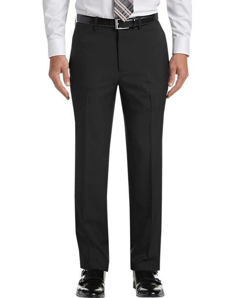 Haggar Premium Comfort 4-Way Stretch Dress Pants, Black 1 Haggar Premium Comfort 4-Way Stretch Dress Pants, Black