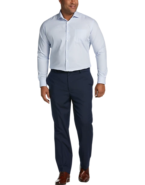 Awearness Kenneth Cole Modern Fit Dress Pants, Light Gray 1 Awearness Kenneth Cole Modern Fit Dress Pants, Light Gray