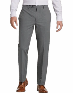 Lauren By Ralph Lauren Classic Fit Dress Pants, Light Gray
