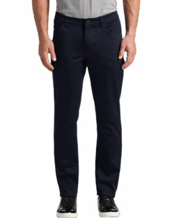 Awearness Kenneth Cole Modern Fit Stretch Waist Pants, Black