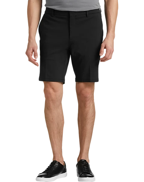 Awearness Kenneth Cole Slim Fit Performance Short, Black 1 Awearness Kenneth Cole Slim Fit Performance Short, Black