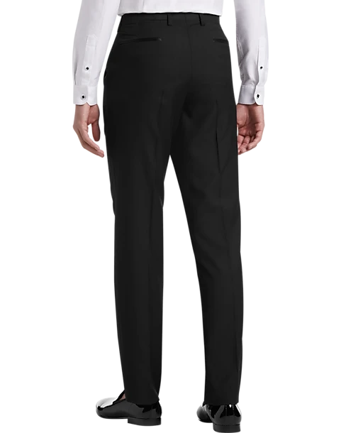 Paisley & Gray Slim Fit Tuxedo Separates Pants, Black 2 Paisley & Gray Slim Fit Tuxedo Separates Pants, Black - Image 2