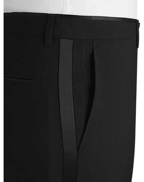 Paisley & Gray Slim Fit Tuxedo Separates Pants, Black 3 Paisley & Gray Slim Fit Tuxedo Separates Pants, Black - Image 3