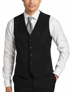 Pronto Uomo Platinum Suit Separates Vest, Charcoal Gray