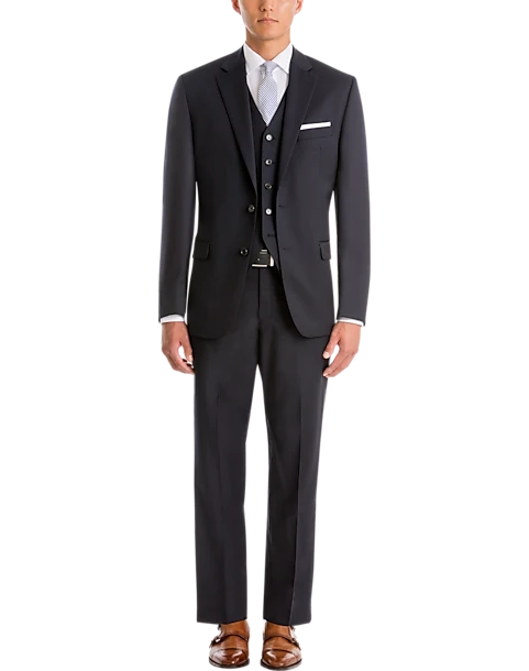 Lauren By Ralph Lauren Classic Fit Suit Separates Pants, Black 1 Lauren By Ralph Lauren Classic Fit Suit Separates Pants, Black