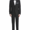 Lauren By Ralph Lauren Classic Fit Suit Separates Tuxedo Coat, Black
