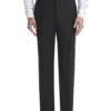 Lauren By Ralph Lauren Classic Fit Suit Separates Tuxedo Pants, Black