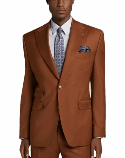 Tayion Classic Fit Suit Separates Coat, Rust