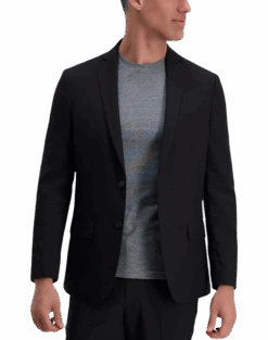 Haggar Slim Fit Suit Separates Coat, Charcoal Gray