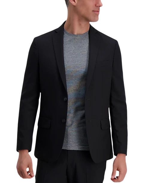 Haggar Slim Fit Suit Separates Coat, Charcoal Gray 1 Haggar Slim Fit Suit Separates Coat, Charcoal Gray