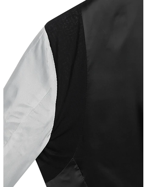 Wilke-Rodriguez Slim Fit Suit Separates Coat, Black Grid 4 Wilke-Rodriguez Slim Fit Suit Separates Coat, Black Grid - Image 4