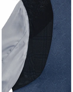 Egara Skinny Fit Suit Separates Coat, Gray Plaid -Quality Clothing Store MW40 3X20 64 EGARA GRAY PLAID ALT4