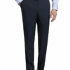 Pronto Uomo Platinum Modern Fit Suit Separates Pants, Navy Sharkskin