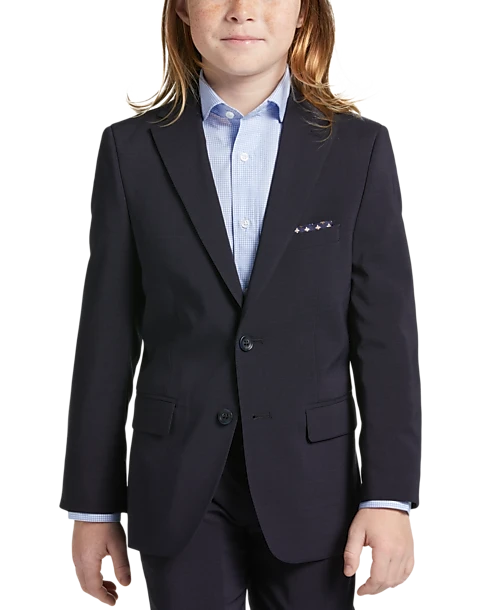 Kenneth Cole Reaction Boy's Suit, Black 1 Kenneth Cole Reaction Boy's Suit, Black