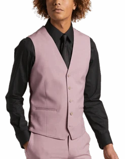 Egara Skinny Fit Suit Separates Vest, Tan