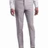 JOE Joseph Abboud Slim Fit Linen Blend Suit Separates Pants, Light Gray
