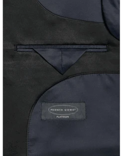 Pronto Uomo Platinum Modern Fit Notch Lapel Suit Separates Tuxedo Jacket, Navy 5 Pronto Uomo Platinum Modern Fit Notch Lapel Suit Separates Tuxedo Jacket, Navy -Quality Clothing Store MW40 3XHM 01 PRONTO UOMO PLATINUM NAVY FORMAL ALT2