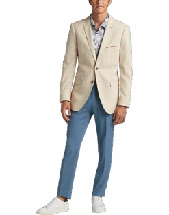 Paisley & Gray Slim Fit Suit Separates Coat, Silky Beige 13 Paisley & Gray Slim Fit Suit Separates Coat, Silky Beige -Quality Clothing Store MW40 3XJF 05 PAISLEY GRAY SILKY BEIGE ALT5