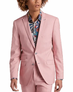 Paisley & Gray Slim Fit Suit Separates Coat, Pink Carnation