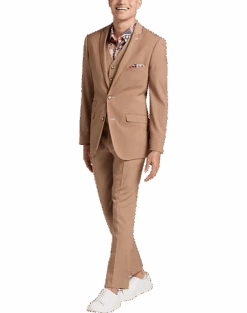 Paisley & Gray Slim Fit Suit Separates Coat, Nutmeg -Quality Clothing Store MW40 3XLA 08 PAISLEY GRAY NUTMEG ALT9