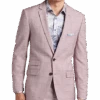 Paisley & Gray Slim Fit Suit Separates Coat, Cranberry Windowpane