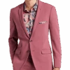 Paisley & Gray Slim Fit Suit Separates Coat, Dark Pink