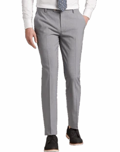 JOE Joseph Abboud Slim Fit Suit Separates Pants, Navy Seersucker