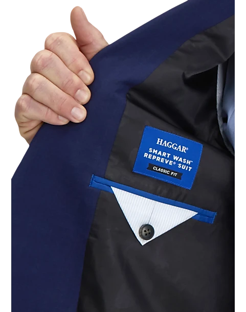 Haggar Smart Wash™ Classic Fit Suit Separates, Navy 3 Haggar Smart Wash™ Classic Fit Suit Separates, Navy - Image 3