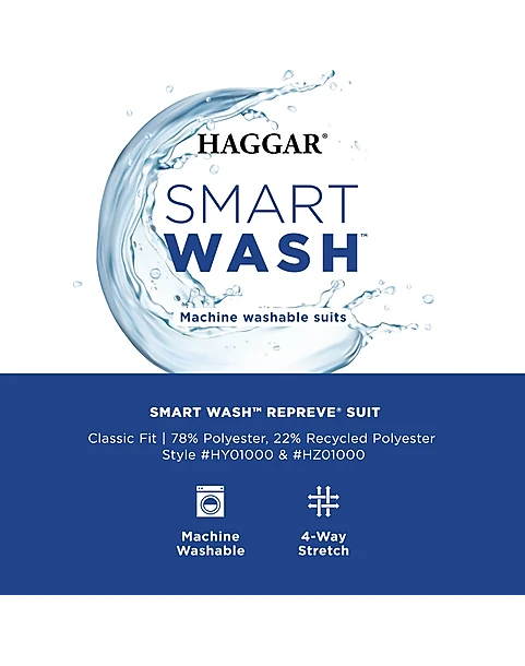 Haggar Smart Wash™ Classic Fit Suit Separates, Navy 5 Haggar Smart Wash™ Classic Fit Suit Separates, Navy - Image 5