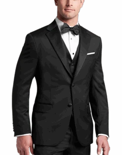Joseph Abboud Black Label Modern Fit Suit Separates Tuxedo Coat, Black -Quality Clothing Store MW40 3Y70 10 JOSEPH ABBOUD BLACK LABEL FORMAL ALT7
