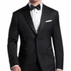 Joseph Abboud Black Label Modern Fit Suit Separates Tuxedo Coat, Black