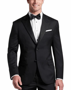Quality Clothing Store 18 Joseph Abboud Black Label Modern Fit Suit Separates Tuxedo Coat, Black