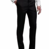 Joseph Abboud Black Label Modern Fit Suit Separates Tuxedo Pants, Black