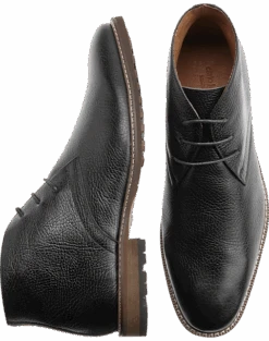 Carlo Morandi Chukka Boots, Black