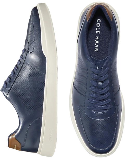 Cole Haan Grand Crosscourt Leather Sneakers, Black 1 Cole Haan Grand Crosscourt Leather Sneakers, Black