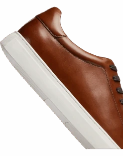 Joseph Abboud Adriano Sneakers, White -Quality Clothing Store MW40 41ZY 05 JOSEPH ABBOUD COGNAC ALT2