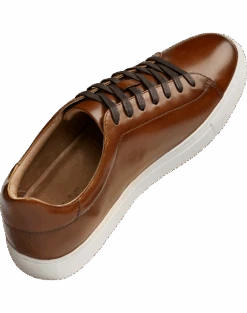 Joseph Abboud Adriano Sneakers, White -Quality Clothing Store MW40 41ZY 05 JOSEPH ABBOUD COGNAC ALT5