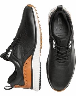 Johnston & Murphy H-1 Luxe Hybrid Golf Sneakers, White