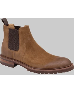 Johnston & Murphy Barrett Chelsea Boots, Tan -Quality Clothing Store MW40 424P 05 JOHNSTON MURPHY TAN OILED ALT4