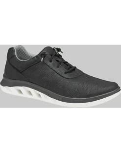 Johnston & Murphy Activate U-Throat Sneakers, Gray -Quality Clothing Store MW40 424Y 02 JOHNSTON MURPHY BLACK ALT3 1