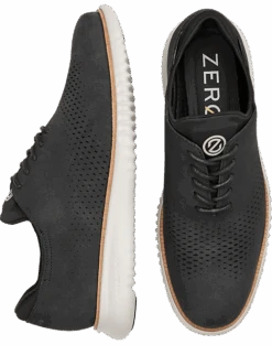 Cole Haan 2.Zerogrand Laser Wingtip Oxfords, Black
